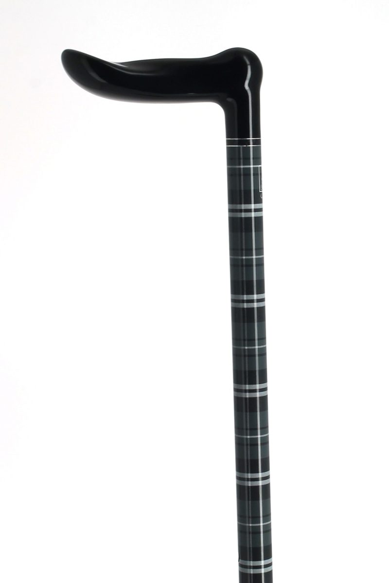 Ambidextrous adjustable cane
