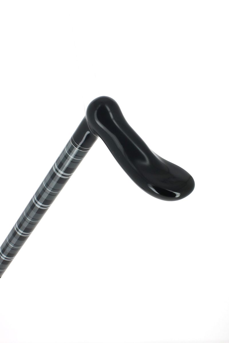 Ambidextrous adjustable cane