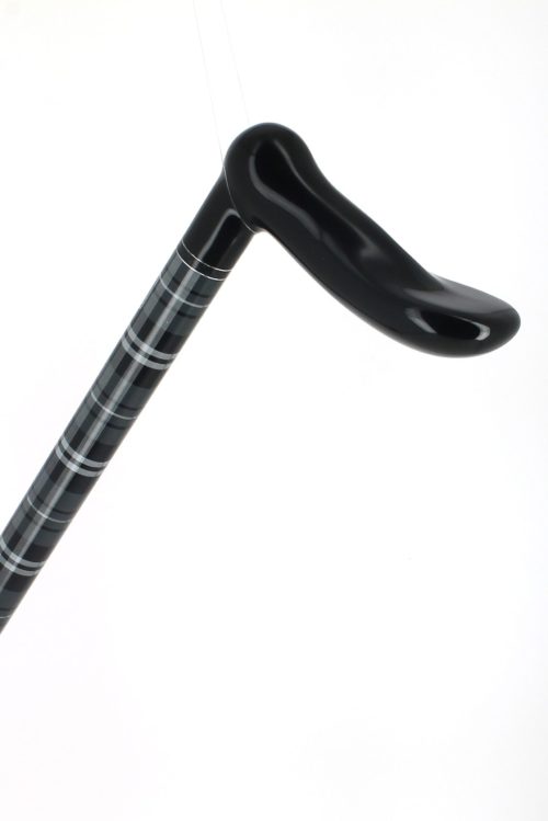 Ambidextrous adjustable cane