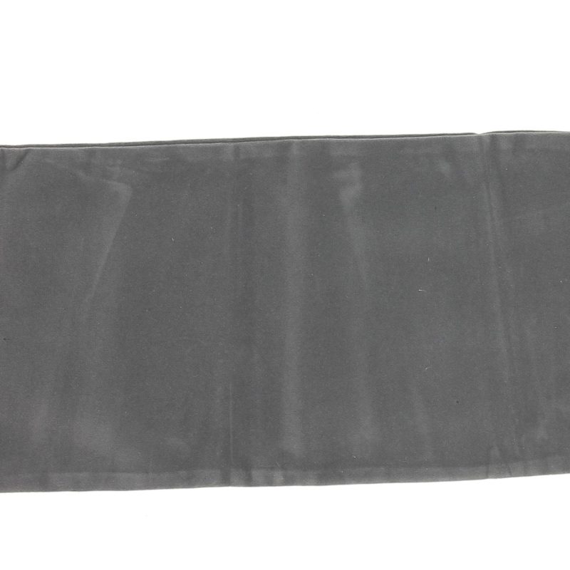 Pochette en velour gris pour canne ou parapluie pliant