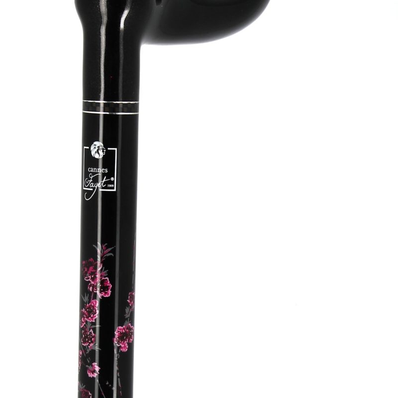 Fleurs ambidextrous adjustable cane