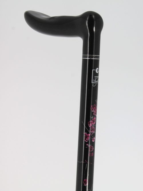 Fleurs ambidextrous adjustable cane