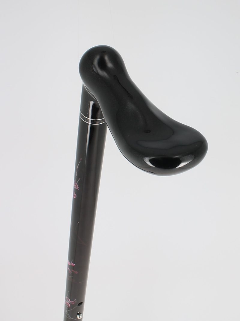 Fleurs ambidextrous adjustable cane