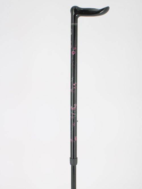 Fleurs ambidextrous adjustable cane