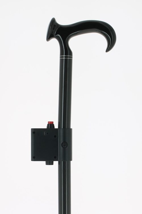 Adjustable carbon rod with laser device
