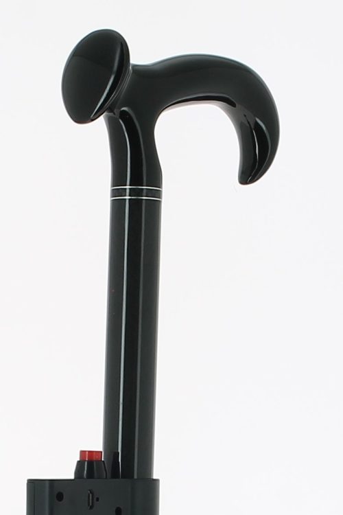 Adjustable carbon rod with laser device