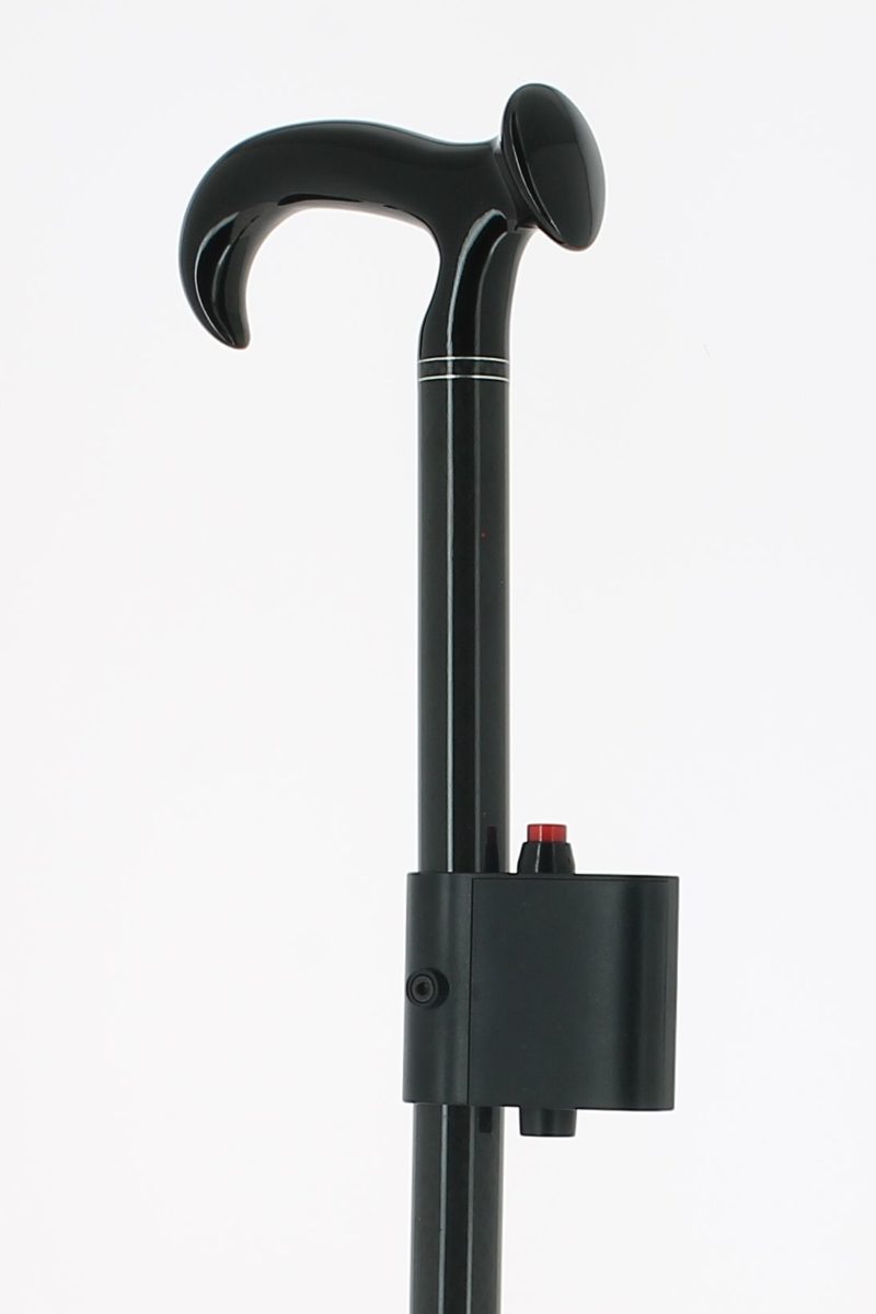 Adjustable carbon rod with laser device