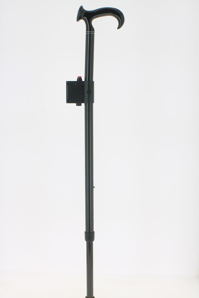 Adjustable carbon rod with laser device