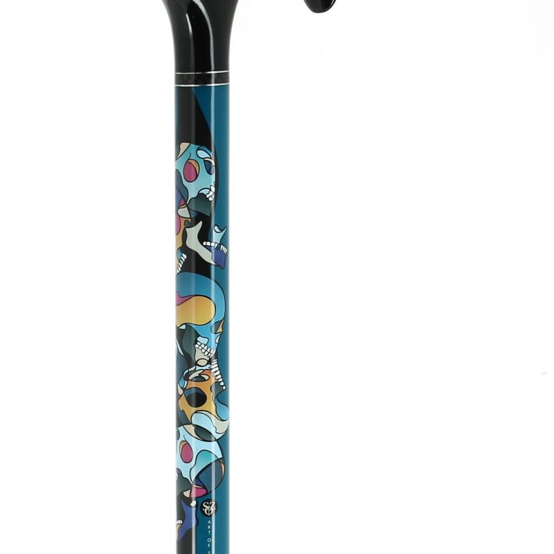 Skull folding rod 2347.So.Z